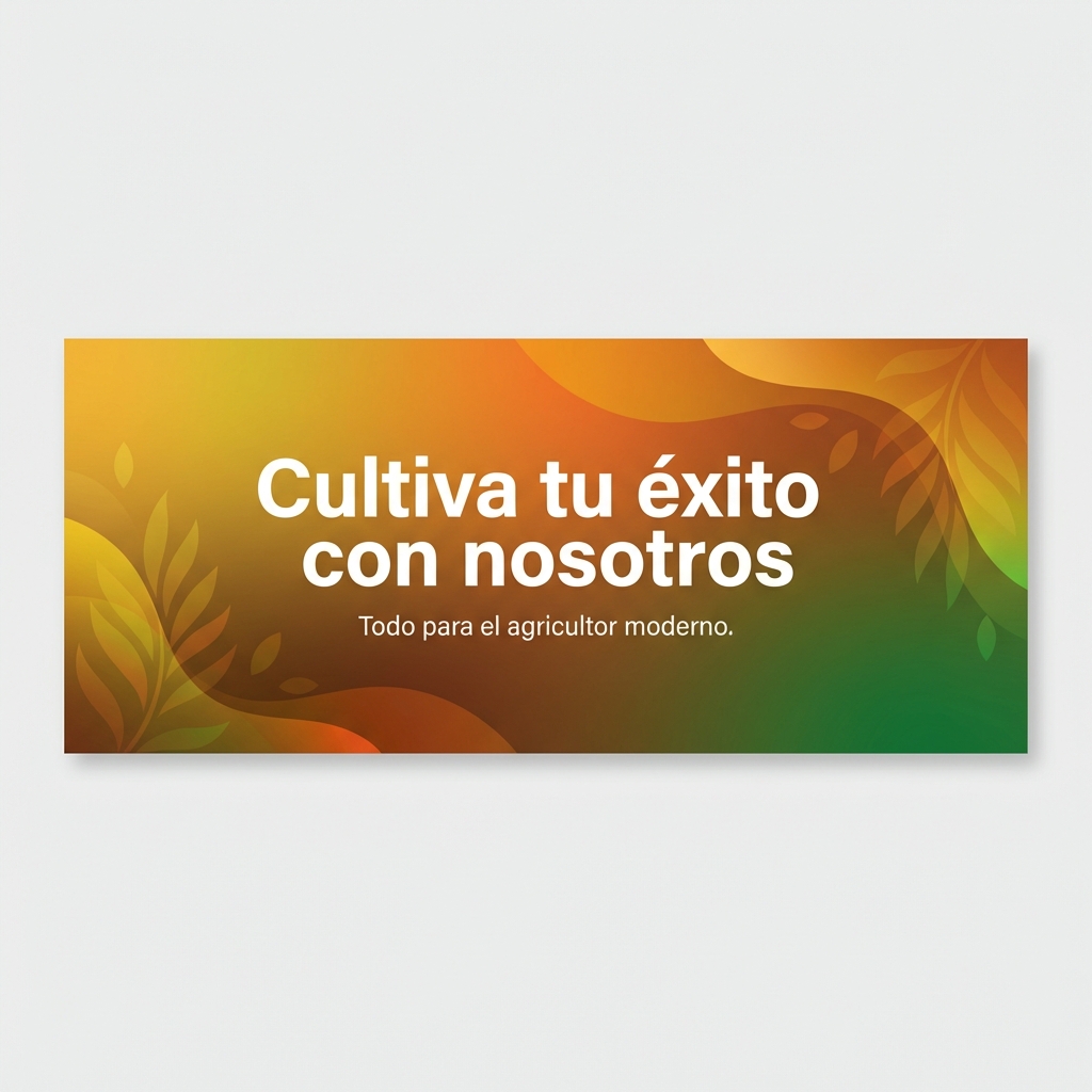 Cultiva tu éxito con nosotros - Todo para el agricultor moderno